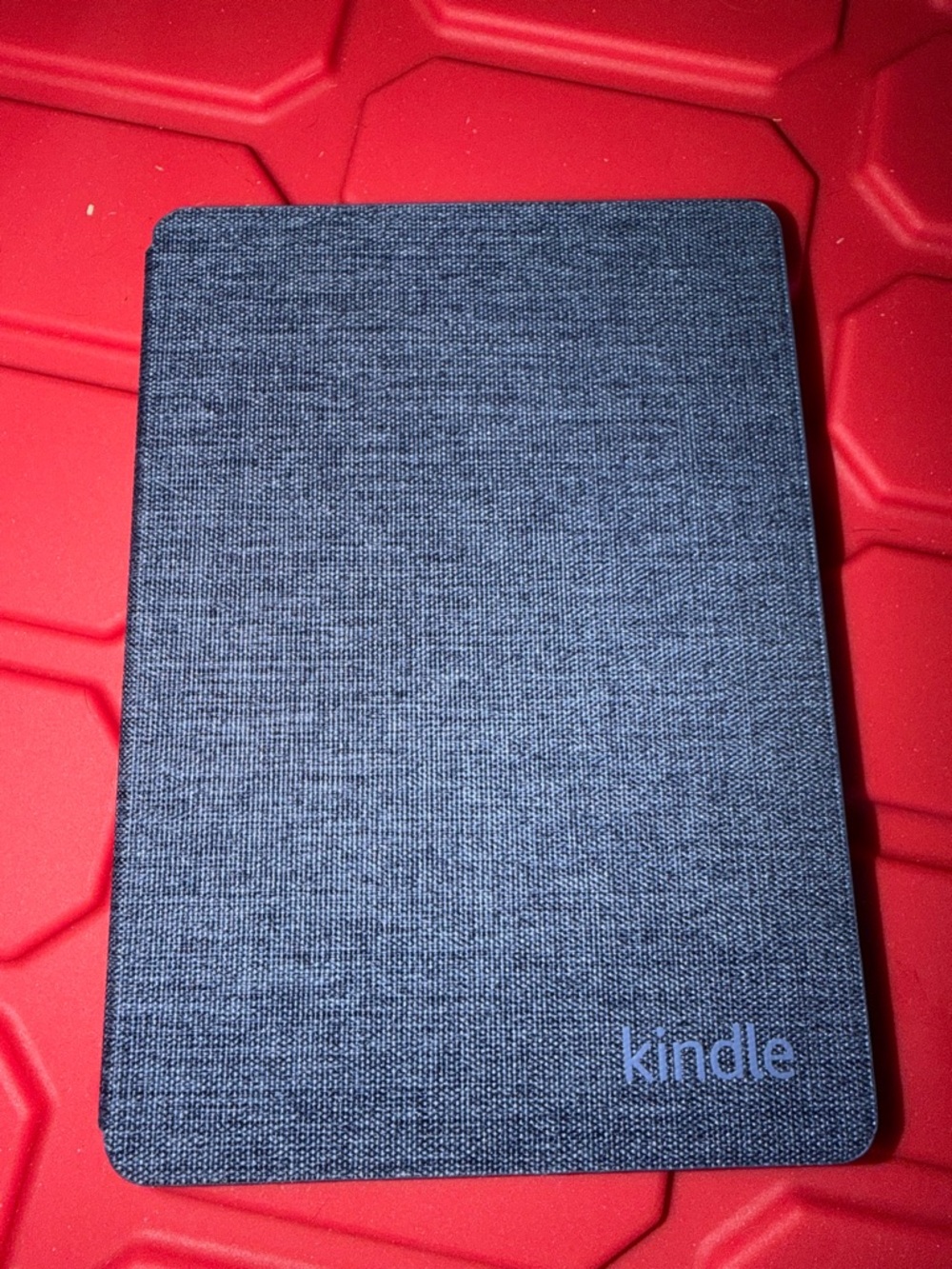 Amazon Kindle Fabric Cover Case - Navy Blue